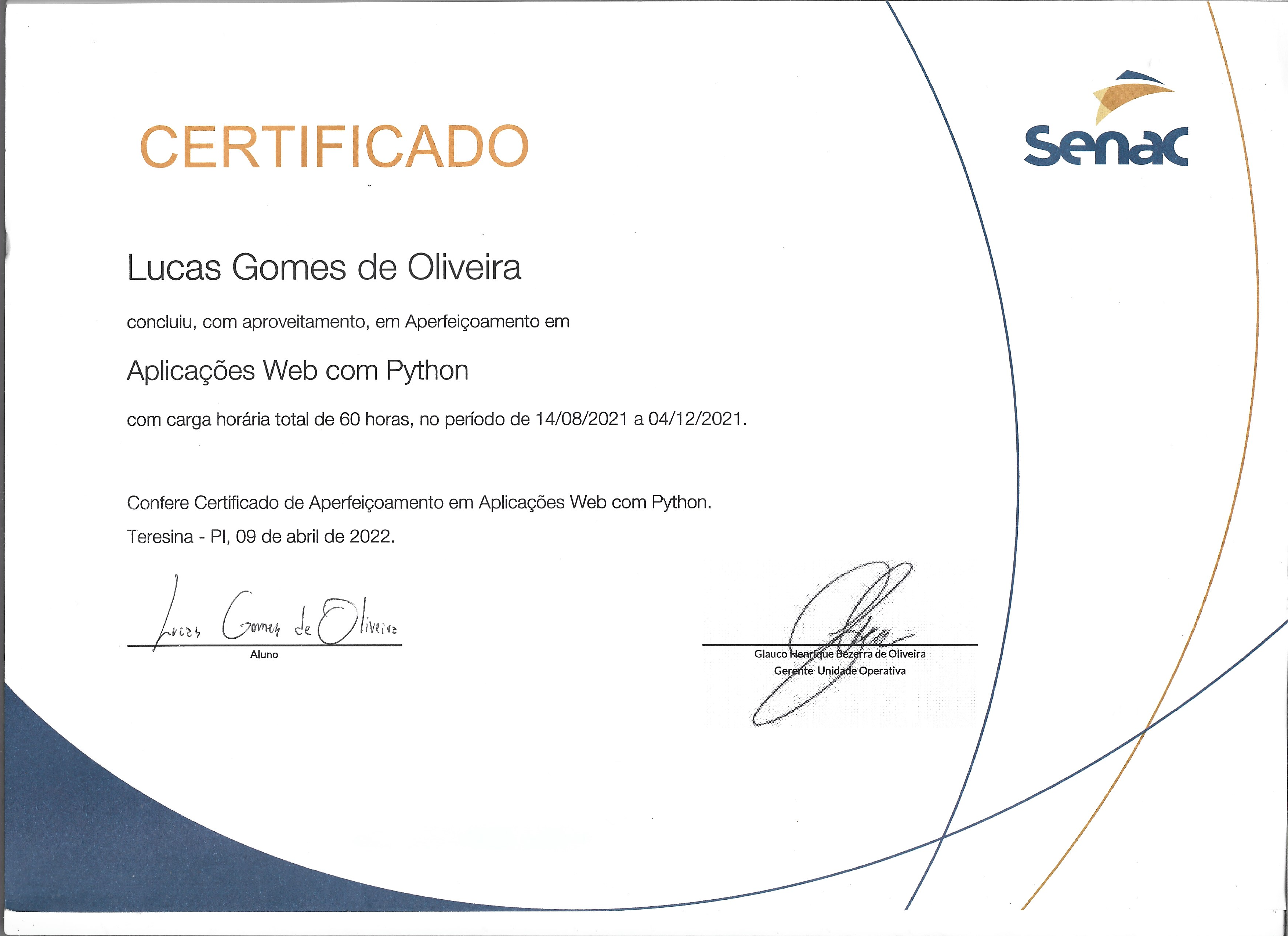 Aplicações Web com Python | April 9th, 2022